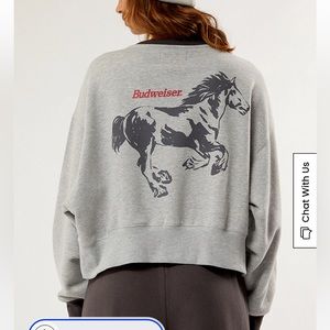 Budweiser crewneck sweatshirt